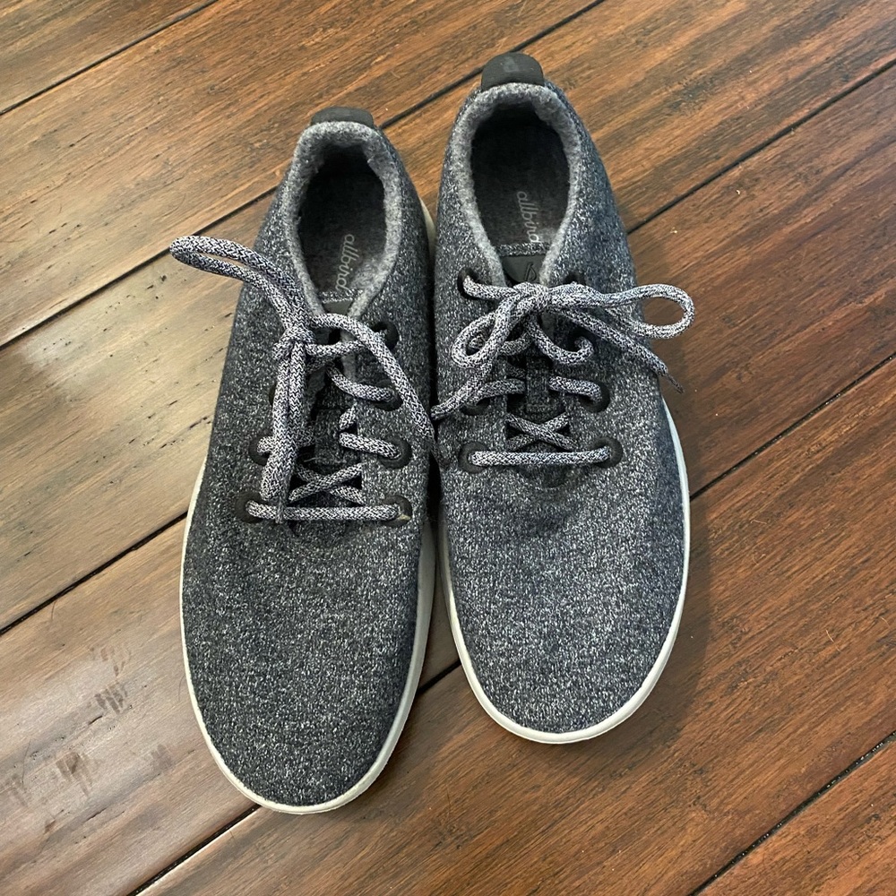 Allbirds Mens 12 Grey Wool Runners Training Running Sneaker. Worn 2x.